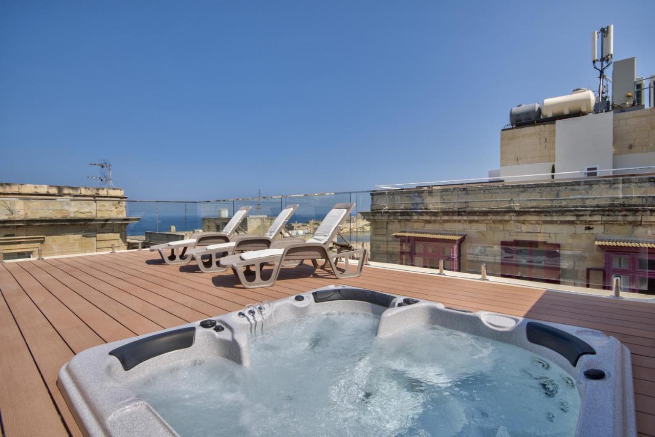 Valletta Luxe 3-Bedroom Duplex Penthouse With Sea View Terrace And Jacuzzi Екстер'єр фото