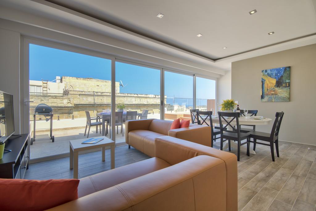 Valletta Luxe 3-Bedroom Duplex Penthouse With Sea View Terrace And Jacuzzi Екстер'єр фото