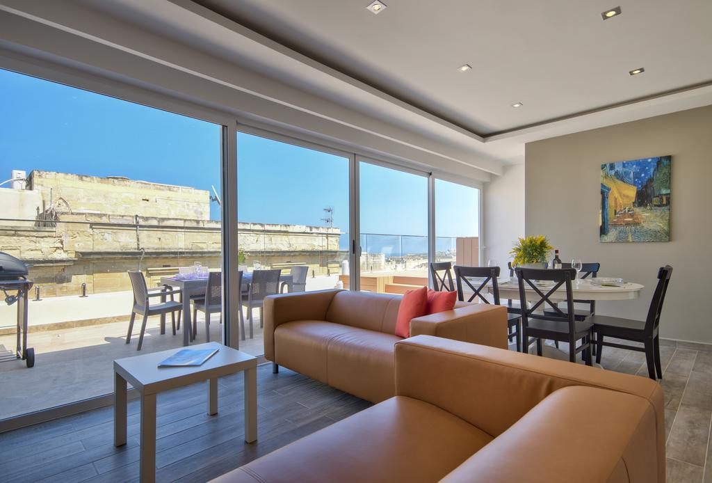 Valletta Luxe 3-Bedroom Duplex Penthouse With Sea View Terrace And Jacuzzi Екстер'єр фото